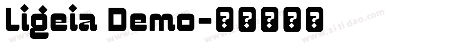 Ligeia Demo字体转换